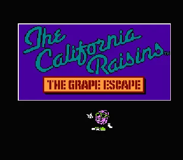 California Raisins - The Grape Escape (USA) (Proto 1) screen shot title